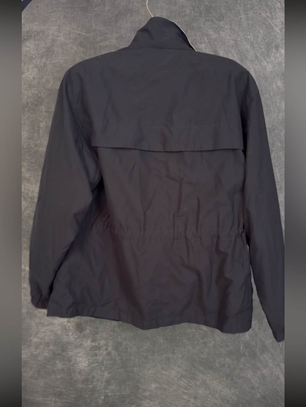 Gallery Sport Lightweight Utility Jacket Black Tan Women’s Large Windbreaker - Picture 4 of 6